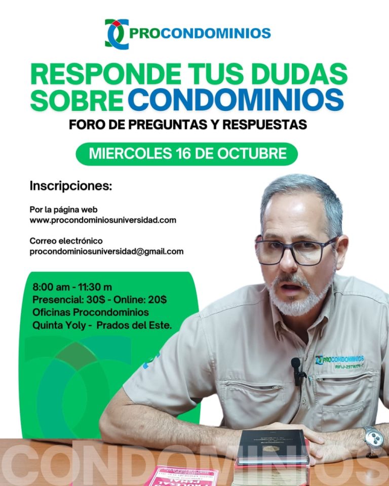 Foro preguntas y respuestas sobre condominios